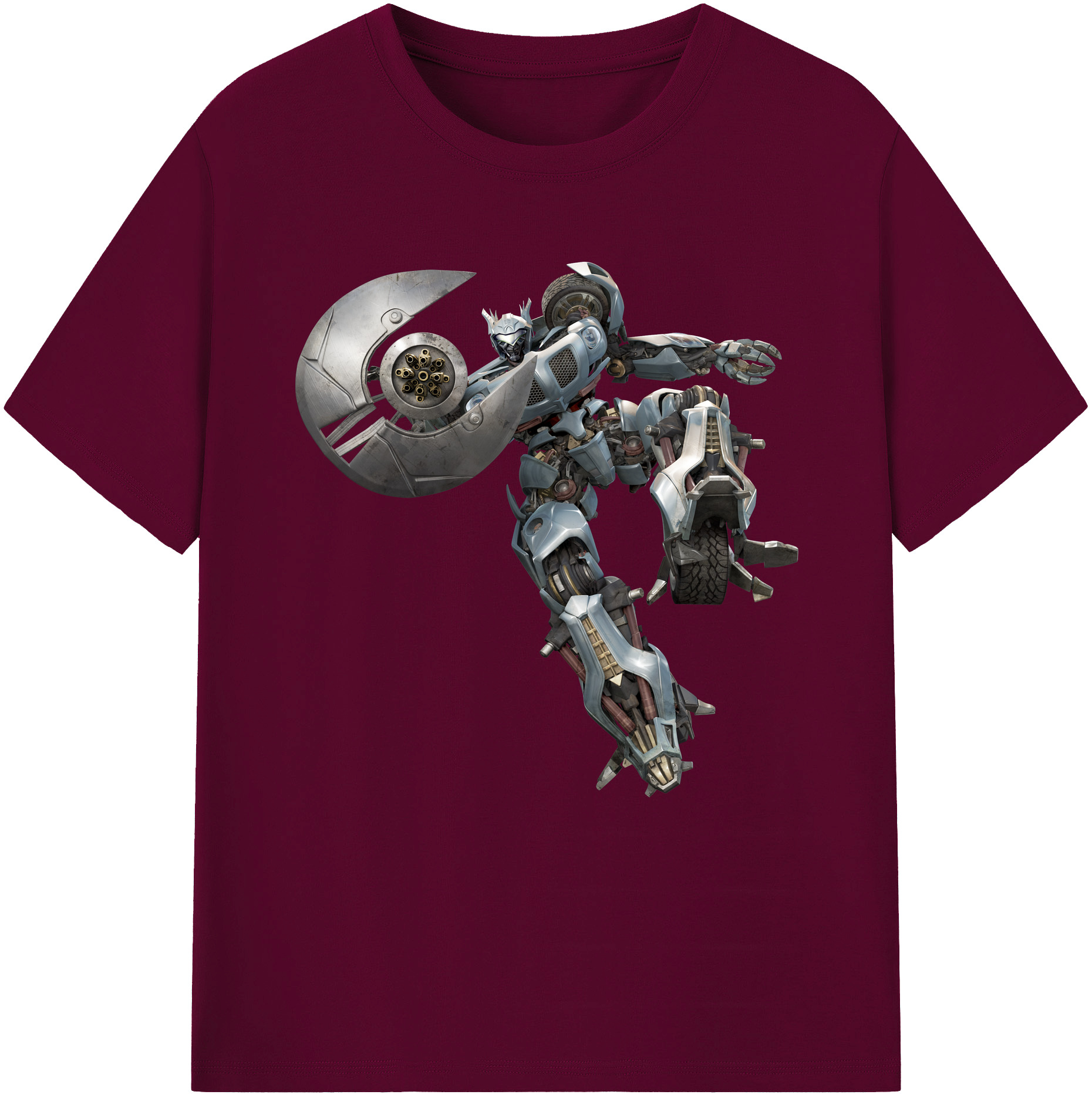 （画像用）  レディースカジュアルプリントTシャツ（綿100％）